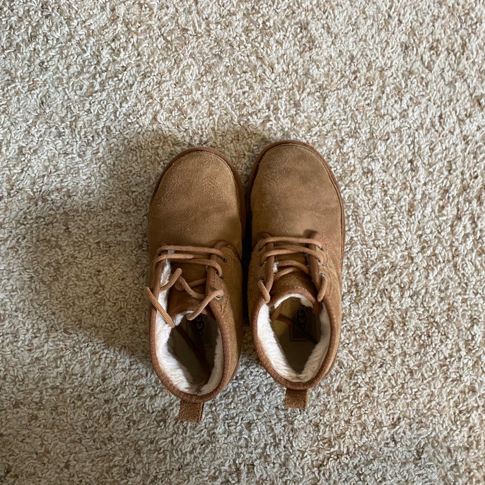 UGG Tan Boots Cozy Nubuck Finish